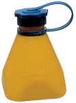 Zure fles blauw voor 150ml f.zoutzuur