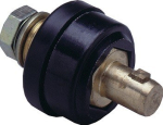 Built-in plug ES25 for welded couplings