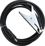 Pre-assembled earth terminal 300 amps incl. cable 16 mm², L=5 m Mandrel Ø 9 mm, small plug