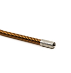 Aluminium draadgeleider Messing spiraal 30 cm voor teflonkern blauw tot Ø 1,0 TBI 322P1640X6