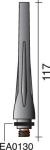 Brander kap lang, L=139,5 mm voor SR17/18/26 TBI 402P170200