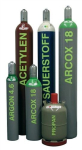Eigentumsflasche C 10 / 10 Liter Mischgas Mix18 / Mix10 / K8 / K2 / K5-O5 leer, ohne Füllung