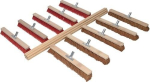 Besen-Set 5xKokos/5xElaston 10 Stiele 1400mm (20 teilig)
