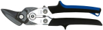 Plaatschaar, links knippen L=260 mm, 58 HRC, staal/VA 1,8/1,2 mm Erdi Ideaal D27AL