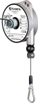 Federzug Alu-Druckgussgehäuse Seillänge 1,6m, D 2,0 mm Tragfähigkeit 0,4-1 kg