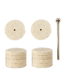 Filzscheiben 22 mm, mit Träger, Inhalt=10 Stück Proxxon 28798