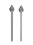 Milling cutter Flame 6 mm, content=2 pieces Proxxon 28724