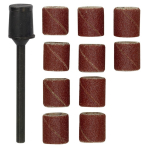 Abrasive belt centre K150 Contents= 10 pieces Proxxon 28980