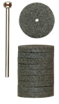 Grinding disc, silicon carbide 22 mm with carrier, content=10 pieces Proxxon 28304