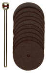 Cutting discs 22 mm, with carrier, content=10 pieces Proxxon 28810