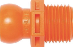 Coolant Threaded nipple 1/2", R 1/2" bag of 4 pieces Loc-Line 51805