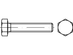 Zeskantbout DIN 961-8.8 M 16x1,5x70 mm, gegalvaniseerd Fijne draad