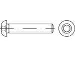 Panheadschroef ISO 7380-1 M 5x30 mm, gegalvaniseerd Sterkteklasse 010.9