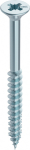 Spanplattenschraube Senkkopf PZD-3 6,0x140 mm, Teilgewinde, blau verzinkt HECO-FIX-plus