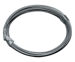 Drahtseil DIN 3055 D=2,0 mm, Fixlänge L=10 m 6x7+1FE, sZ, verzinkt