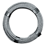 Staalkabel DIN 3055 vaste lengte D=3,0 mm, spoel L=300 m 6x7+1FE, sZ, gegalvaniseerd
