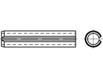 Drevelpennen DIN 1481 10,0x60 mm Zware uitvoering