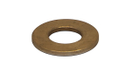 Unterlegscheibe aus Rotguss 12x24x2 mm