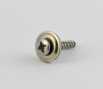 Tinsmith screw -Z- 4.5x25 mm, A2 with 15 mm EPDM sealing disc