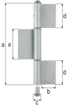 Konstruktionsband KO8 220x50x14 mm GAH 414474