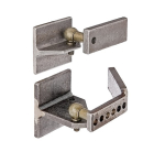 Lift gate fitting for metal gates GAH 411725