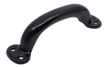 Hohlgriff, eisen schwarz 125 mm