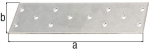 Perforated panels 100x300x2 mm galvanised. GAH 332037