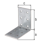 Perforated plate bracket 40x40x60 mm GAH 330651