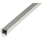 Aluminium vierkante buis 30,0x30,0x2,0 mm, L=1 m GAH 471644