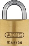 Hangslot 45/30 mm, messing Abus