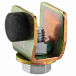 Schienenstopper Nr. 100 P, verzinkt Helm