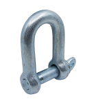 Schäkel gerade Form 1" verzinkt, Bolzen Ø 24 mm WLL 2,0 t