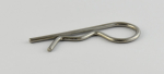 Single spring cotter pin 3 mm, A2 stainless steel