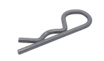 Enkele veer splitpen 5 mm, A2 roestvast staal