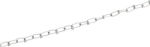 Knotted chain K27 2.5 mm 30m/bundle galvanised DIN5685