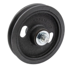 Schuifdeurrol, los 500/140 mm met rollager