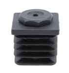 Schroef voetdop 40x40x1,5-2 mm JL 40