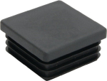 Stopper met schijven 70x70x2-4 mm zwart Wanddikte 2-4 mm, 7470/4
