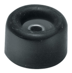 Tür-Puffer 26x30 mm Schwarz