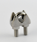 Koordklemmen 2 mm, materiaal A4 AISI316 roestvast staal