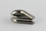 Thimble 5 mm, material A4 AISI316 stainless steel