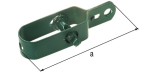 Wire tensioner size 2 100 mm green GAH 5072