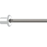 Blindklinknagel roestvrij staal 5x12 mm / klembereik 6-8 Gesipa