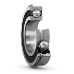 deep groove ball bearing 6006-2RS1NR sealed, groove, snap ring, SKF