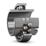 Zelfinstellend kogellager 11207 TN9 brede binnenring, SKF