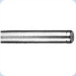 Lineaire as LJM 25h6 x 1000 mm met afgeschuinde rand ind. gehard en geslepen