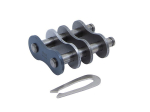 Rechte verbindingsstang met veer E 12B-2 3/4"x7/16" duplex iwis D 127