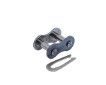 Straight connecting link with spring E 12B-1 3/4"x7/16" simplex iwis M 127 SL