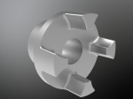 Hub 1.0 Onderdeel 1 Rotex 28 aluminium, boring Ø 25H7 NnD 6885/1