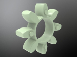 Gear rim Rotex 48 T-PUR 64 Shore DH light green
